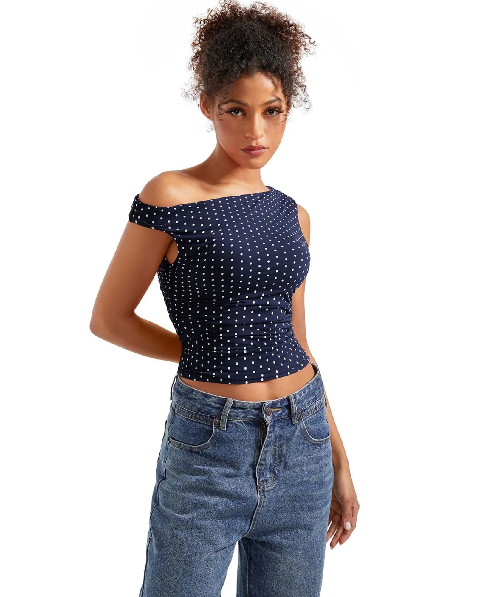 Butterweiches Off-Shoulder-Shirt