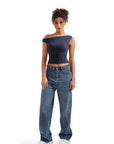 Butterweiches Off-Shoulder-Shirt