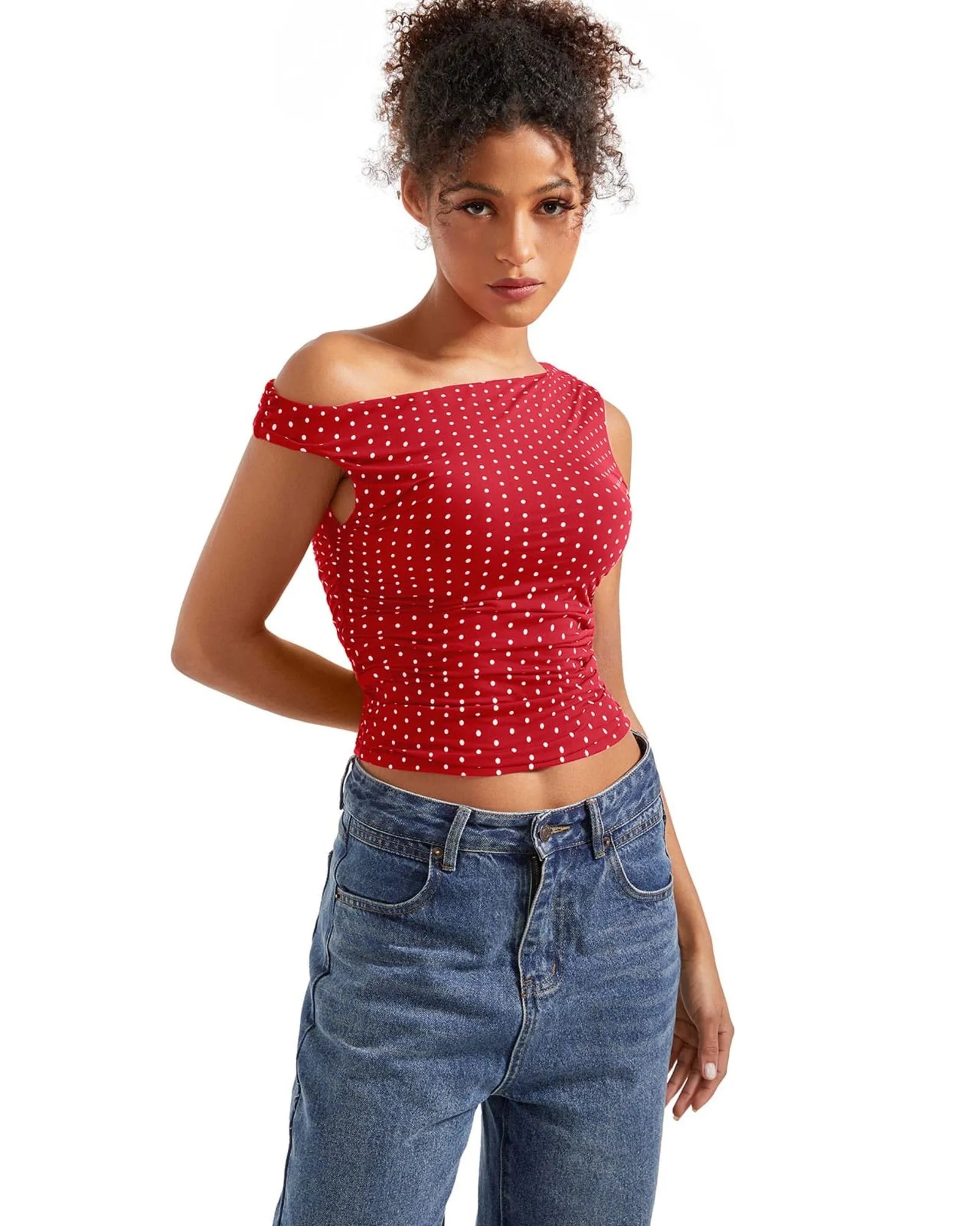 Butterweiches Off-Shoulder-Shirt