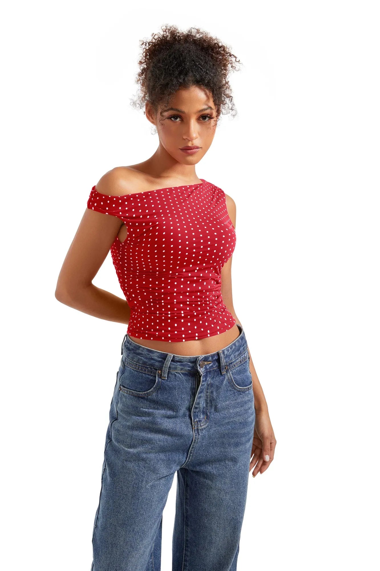 Butterweiches Off-Shoulder-Shirt