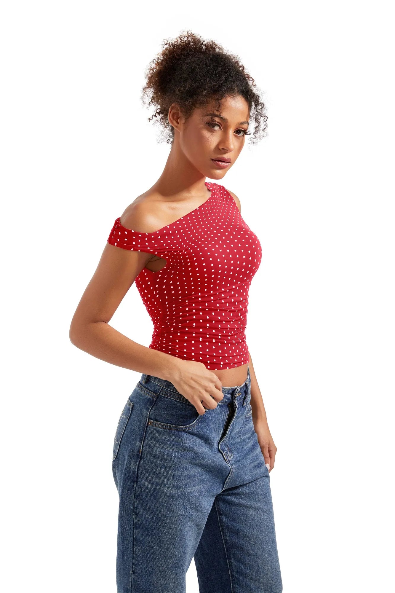 Butterweiches Off-Shoulder-Shirt