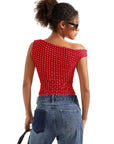 Butterweiches Off-Shoulder-Shirt