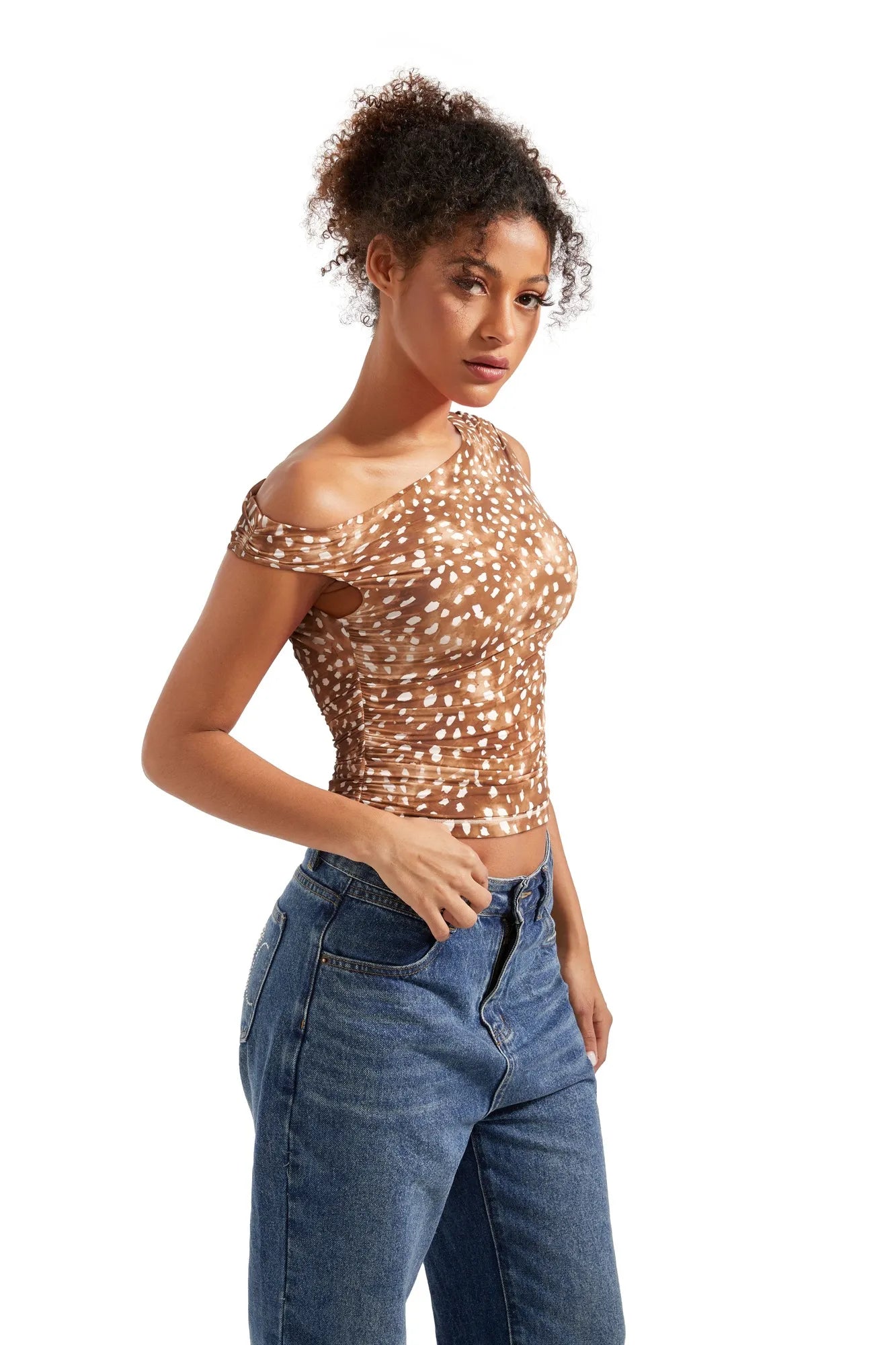 Butterweiches Off-Shoulder-Shirt