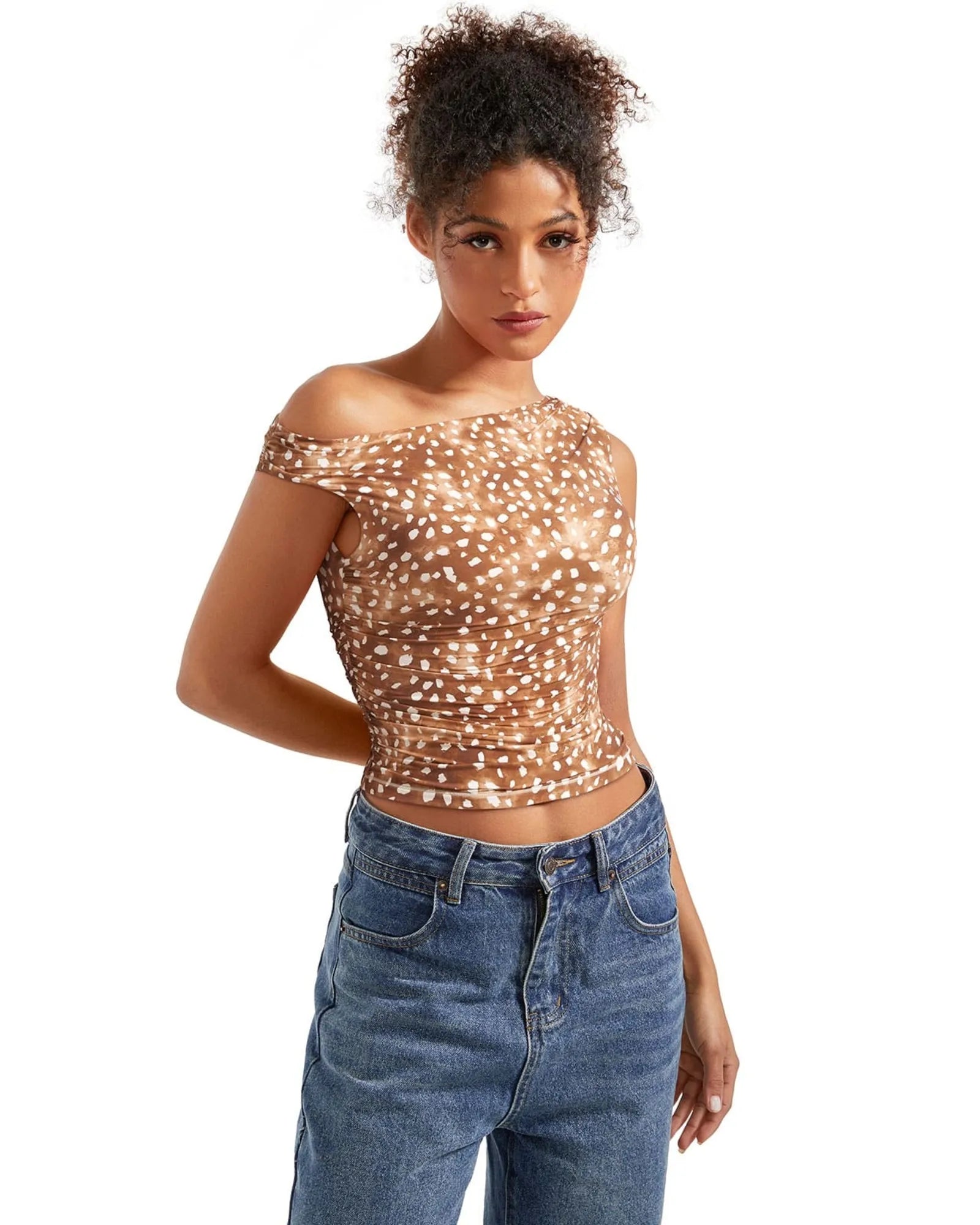 Butterweiches Off-Shoulder-Shirt