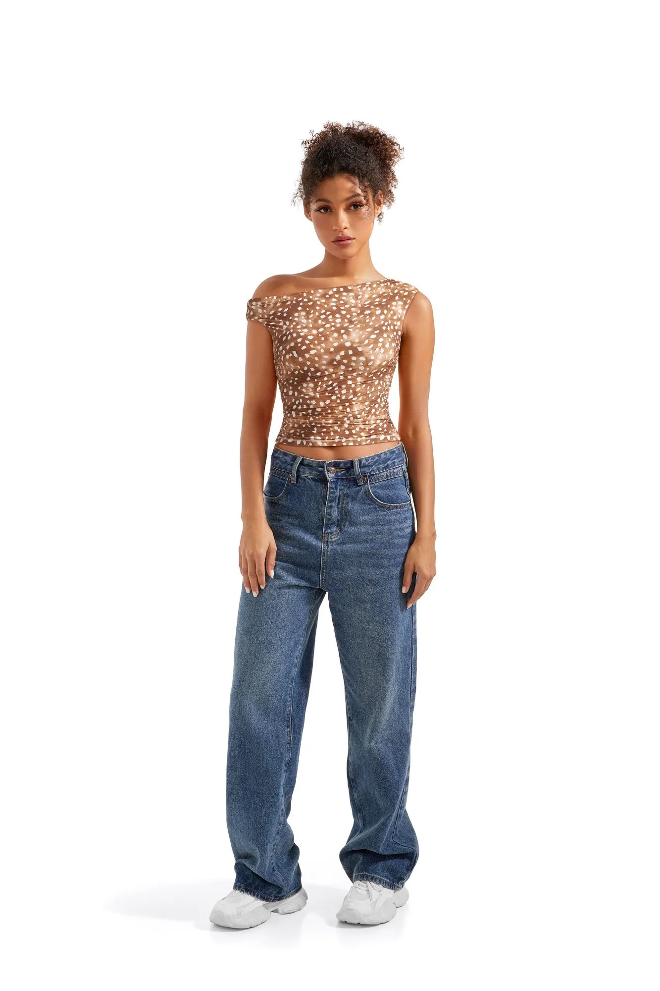 Butterweiches Off-Shoulder-Shirt