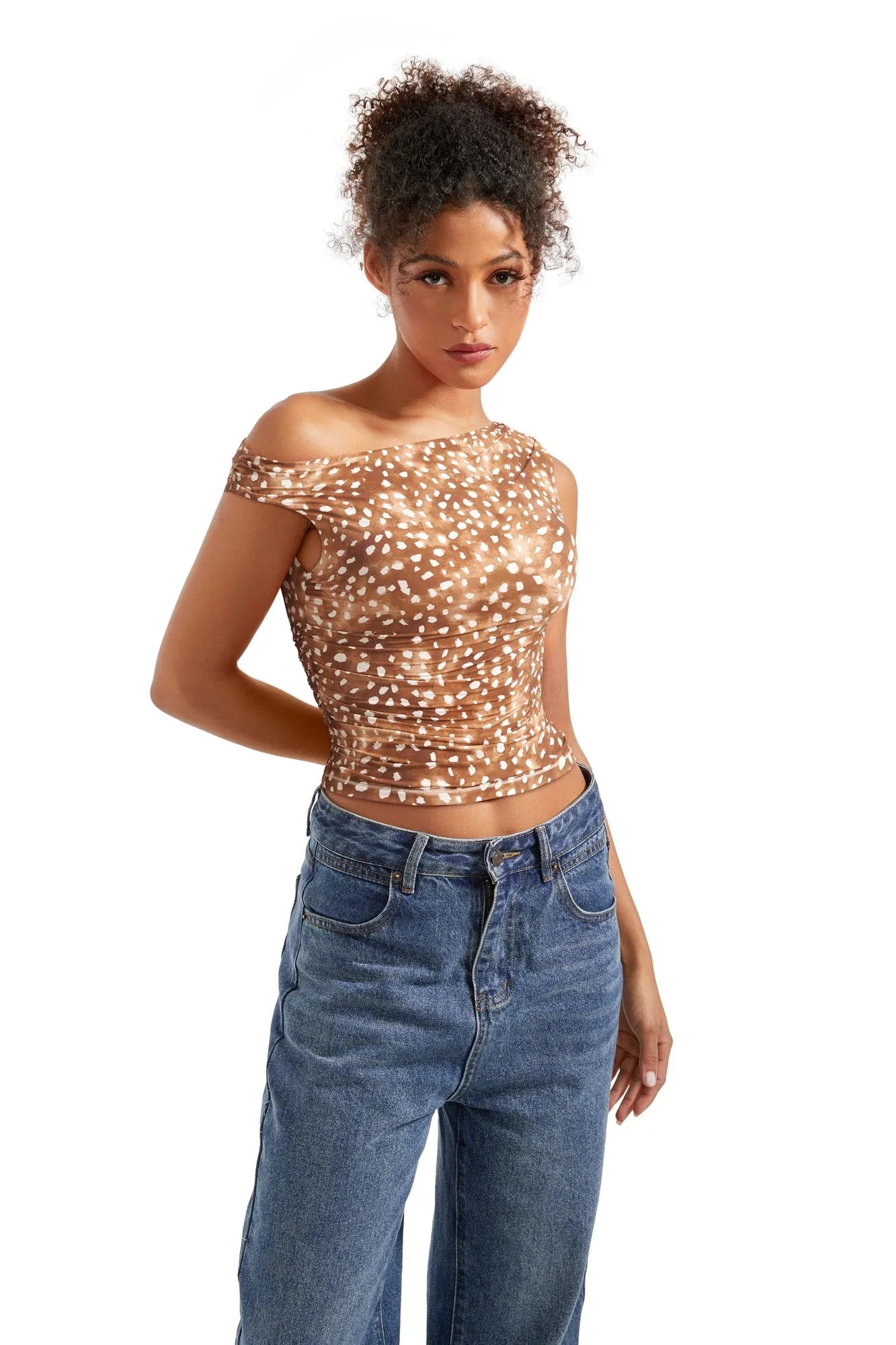 Butterweiches Off-Shoulder-Shirt