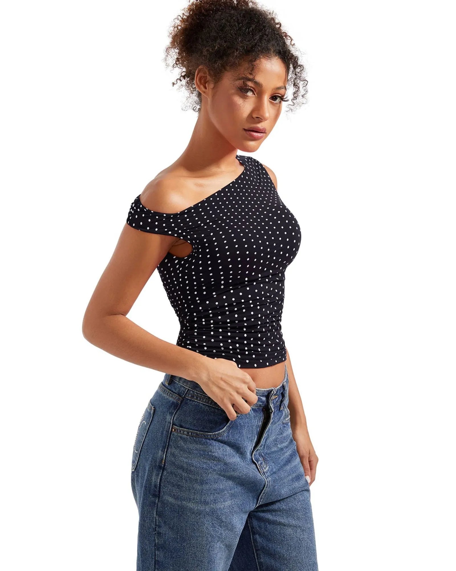 Butterweiches Off-Shoulder-Shirt