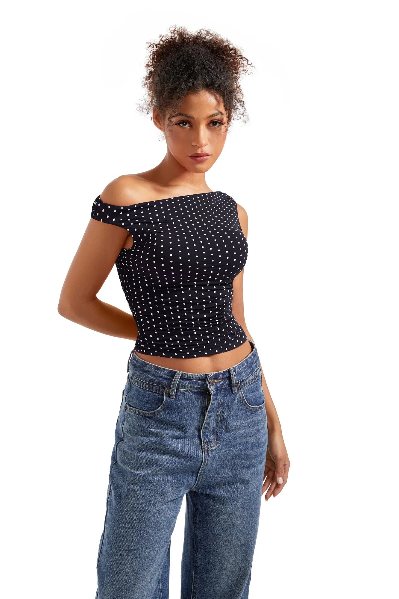 Butterweiches Off-Shoulder-Shirt