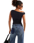 Butterweiches Off-Shoulder-Shirt