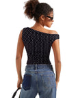 Butterweiches Off-Shoulder-Shirt