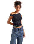 Butterweiches Off-Shoulder-Shirt