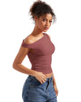 Buttery Soft Off Shoulder Shirt