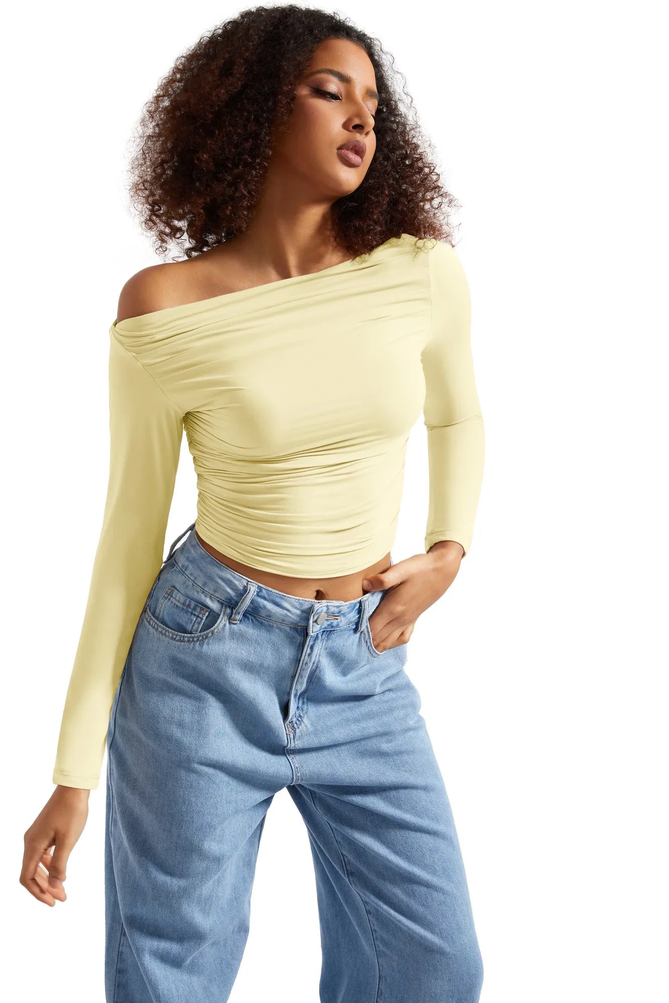 Buttery Soft Off Shoulder Shirt