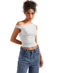 Buttery Soft Off Shoulder Shirt