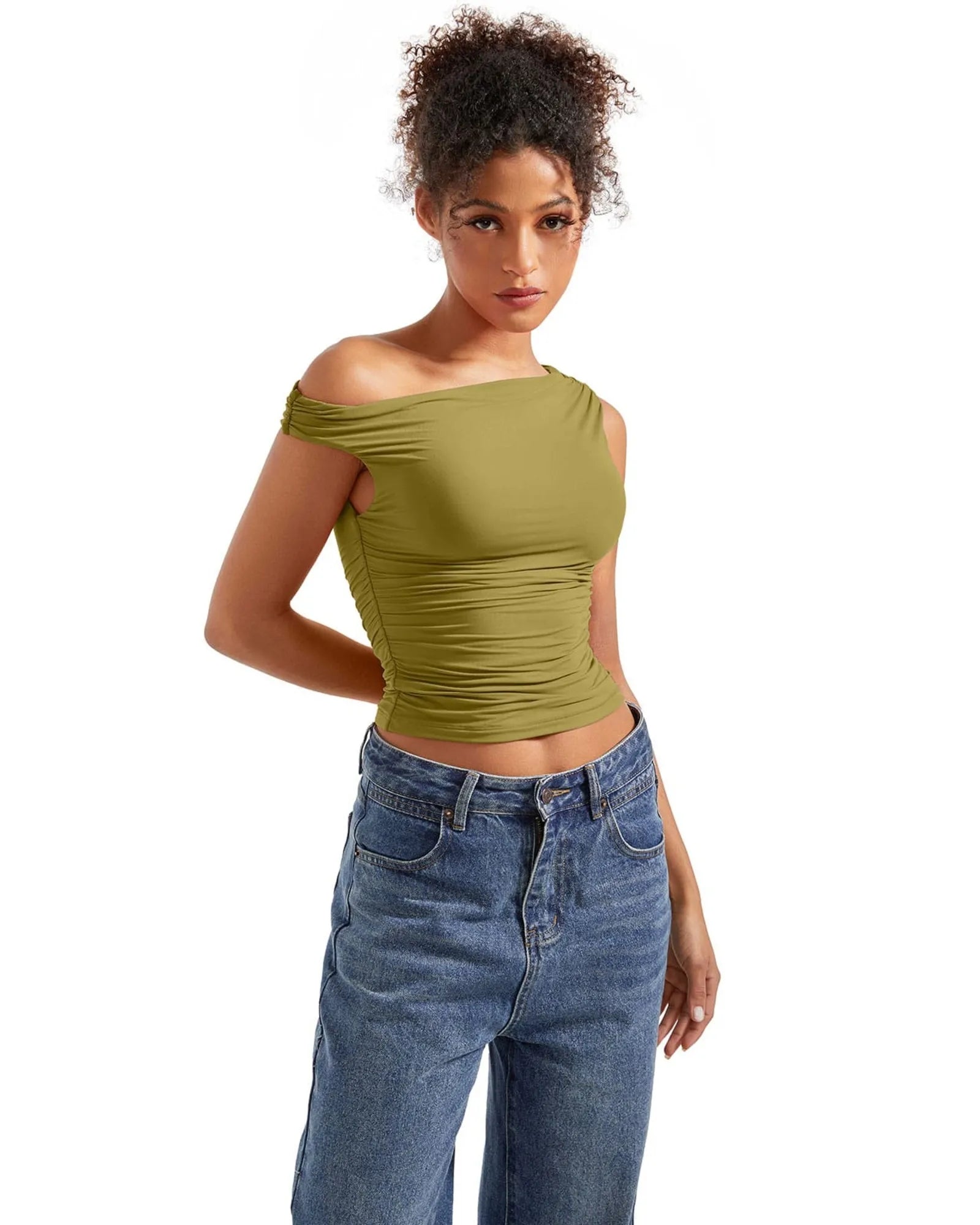 Buttery Soft Off Shoulder Shirt