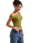 Buttery Soft Off Shoulder Shirt