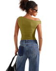 Buttery Soft Off Shoulder Shirt