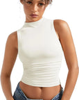 Buttery Soft High Neck Tank Top