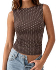 Buttery Soft Side Ruched Tank Top
