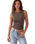 Buttery Soft Side Ruched Tank Top