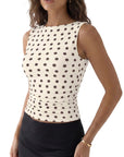 Buttery Soft Side Ruched Tank Top