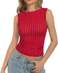 Buttery Soft Side Ruched Tank Top