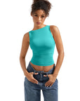 Buttery Soft Side Ruched Tank Top
