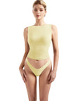 Buttery Soft Side Ruched Tank Top
