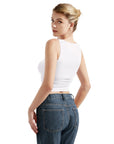 Buttery Soft Side Ruched Tank Top