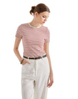 Ribbed Stripe Shirt-SUUKSESS-SUUKSESS