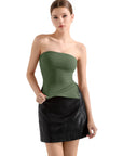 Buttery Soft Side Split Tube Top-Clothing-SUUKSESS-SUUKSESS