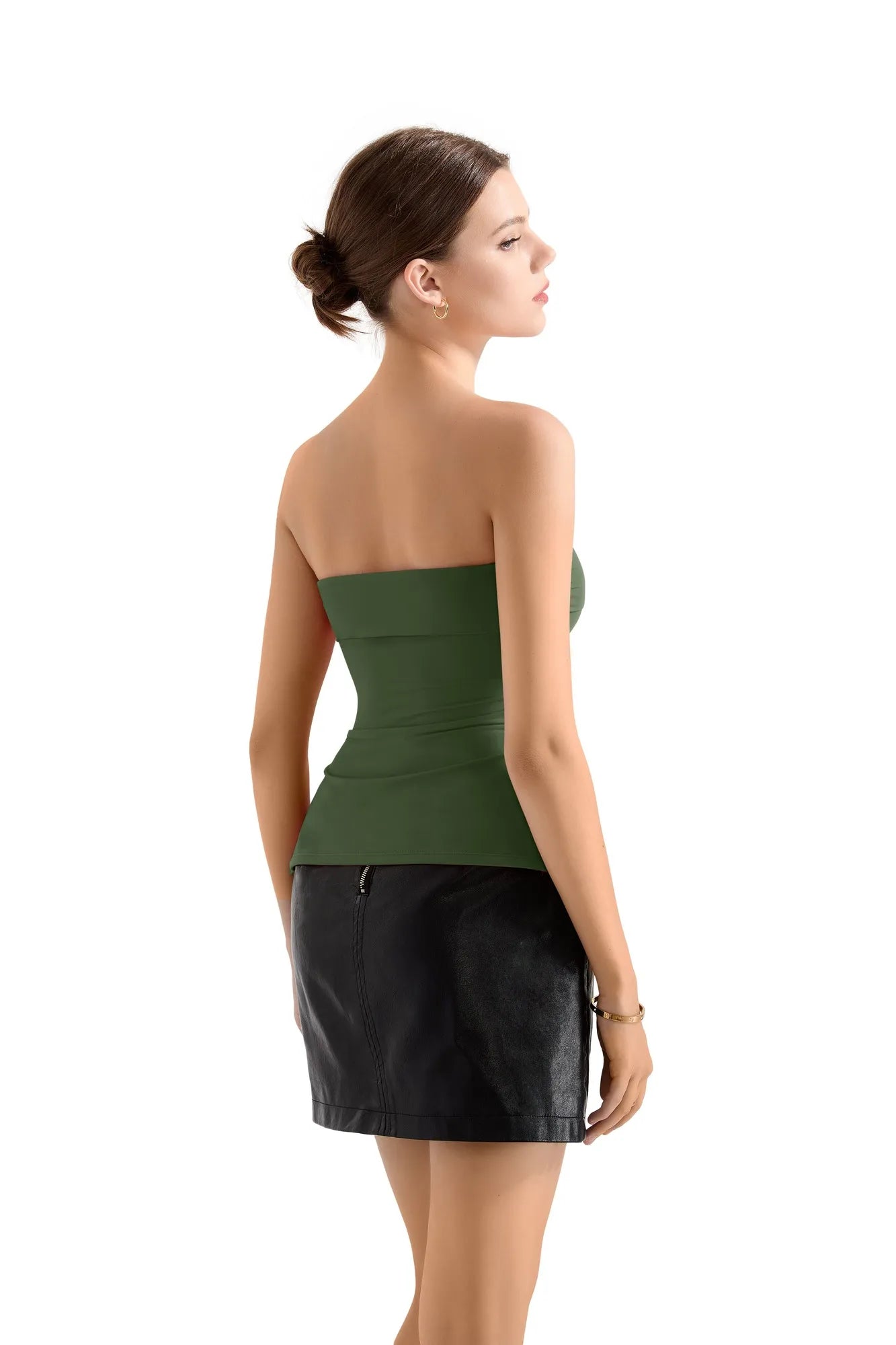 Buttery Soft Side Split Tube Top-Clothing-SUUKSESS-SUUKSESS