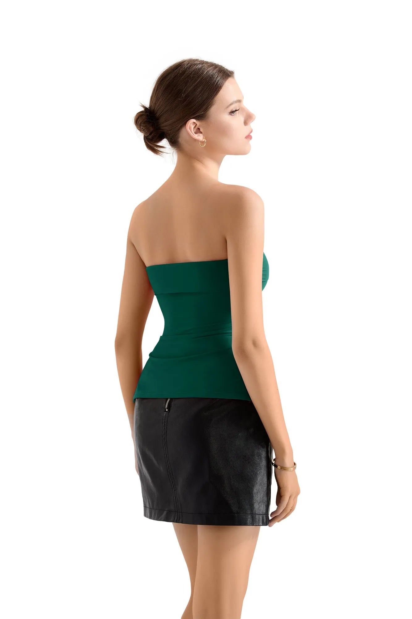 Buttery Soft Side Split Tube Top-Clothing-SUUKSESS-SUUKSESS