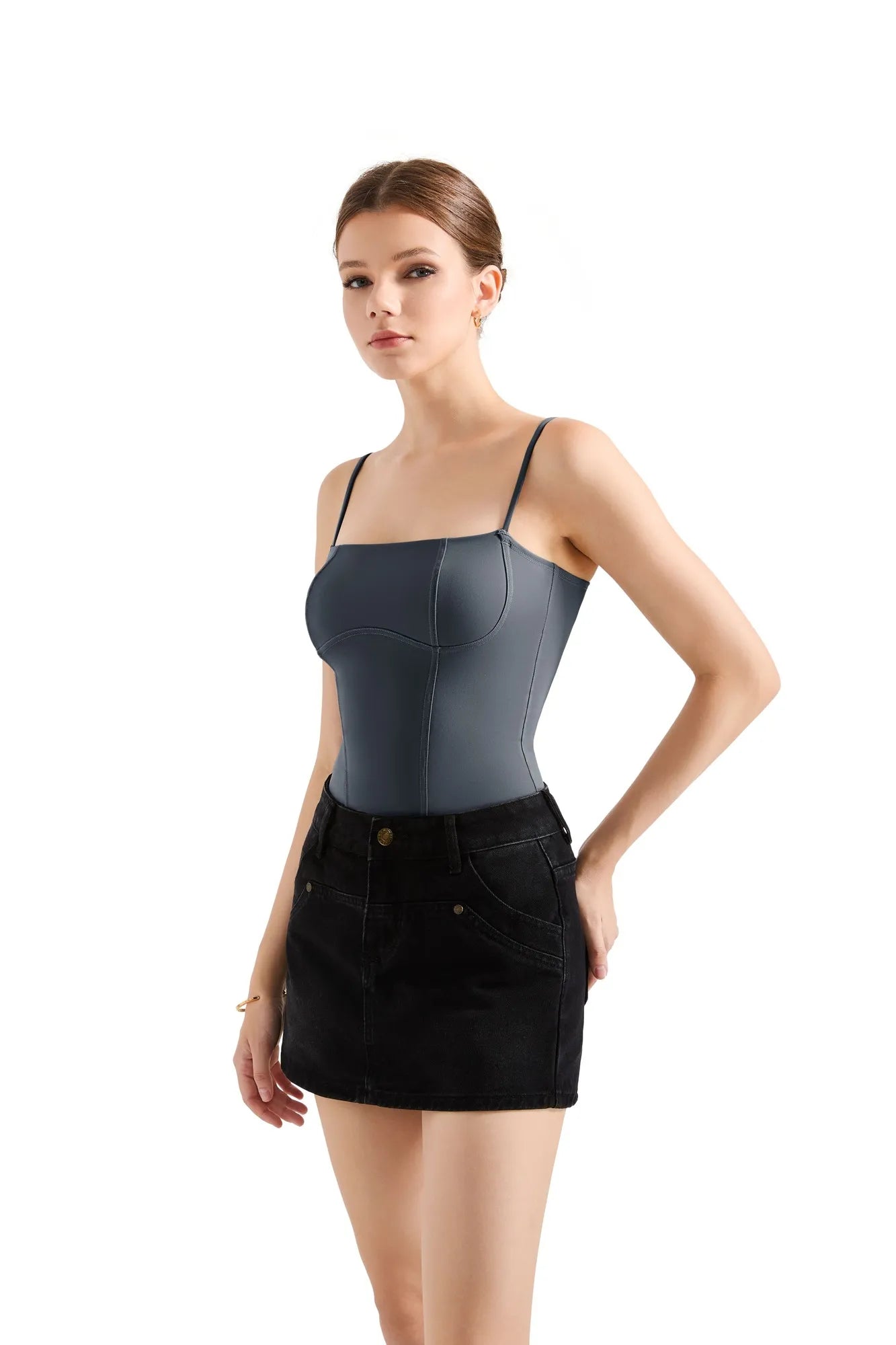 Corset Cami Tank Top-SUUKSESS-SUUKSESS