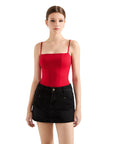 Corset Cami Tank Top-SUUKSESS-Red-XS-SUUKSESS