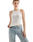 Buttery Soft High Neck Tank Top-Clothing-SUUKSESS-SUUKSESS