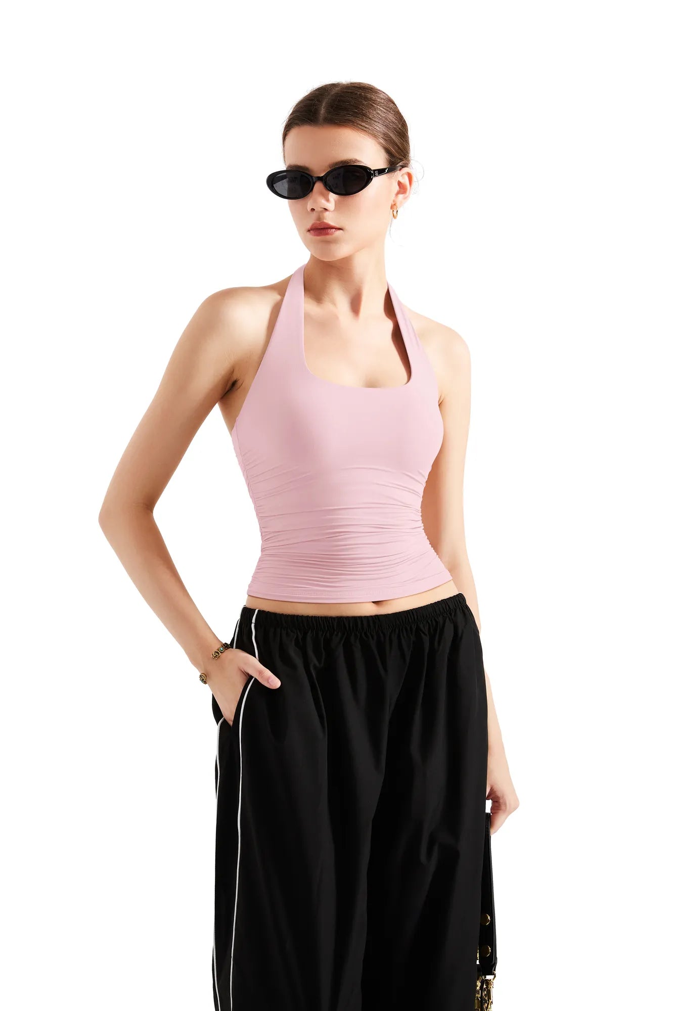 Buttery Soft Halter Tank Top-Clothing-SUUKSESS-SUUKSESS