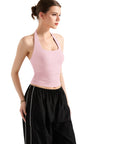 Buttery Soft Halter Tank Top-Clothing-SUUKSESS-SUUKSESS