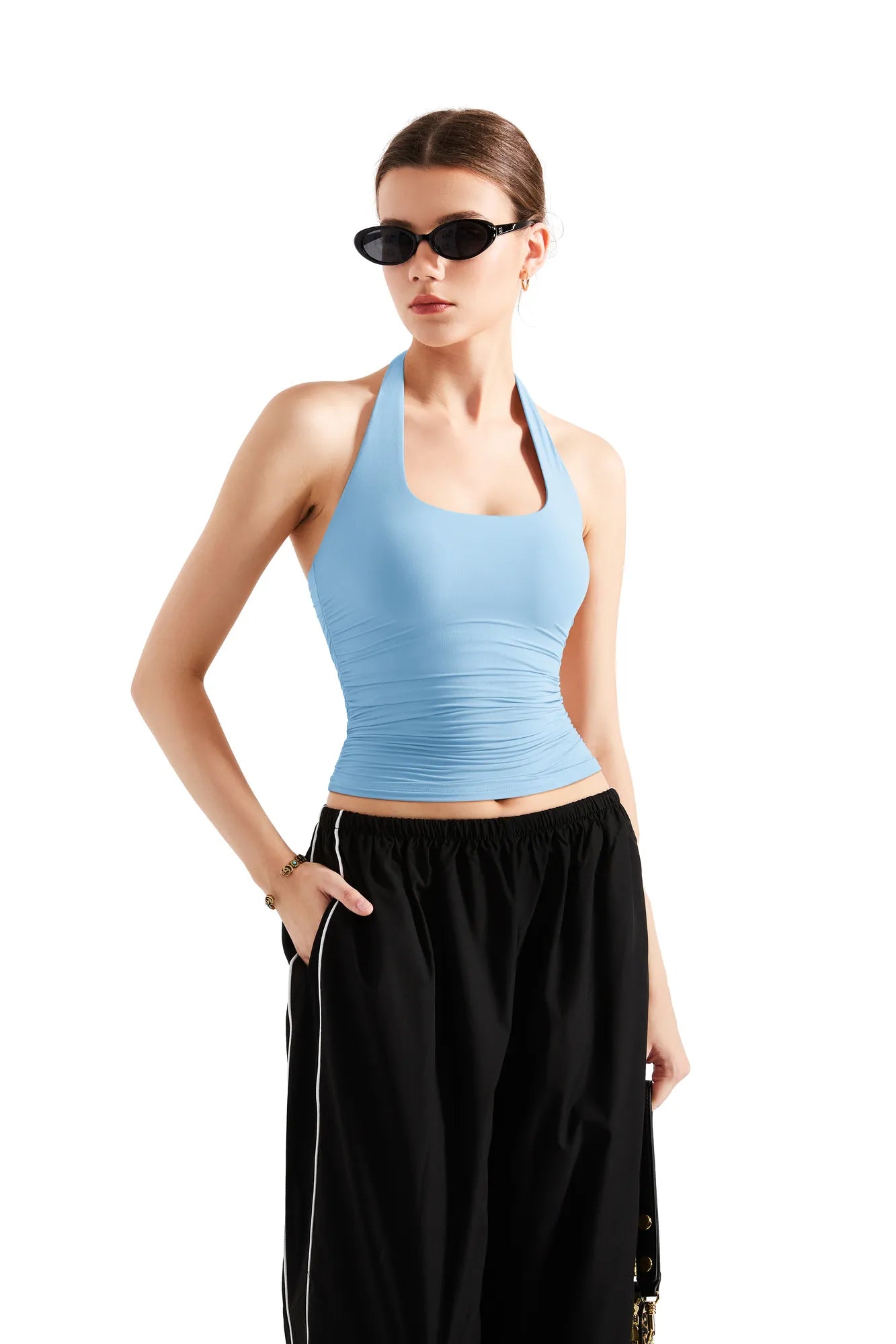 Buttery Soft Halter Tank Top-Clothing-SUUKSESS-SUUKSESS