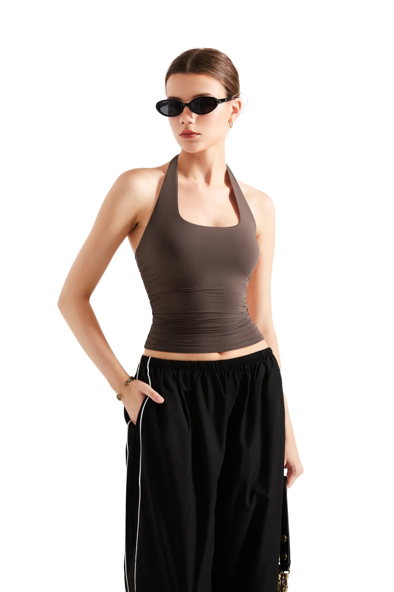 Buttery Soft Halter Tank Top-Clothing-SUUKSESS-SUUKSESS