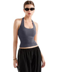 Buttery Soft Halter Tank Top