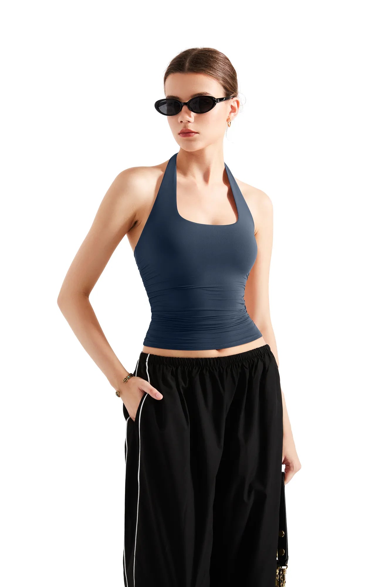 Buttery Soft Halter Tank Top-Clothing-SUUKSESS-SUUKSESS