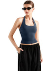 Buttery Soft Halter Tank Top-Clothing-SUUKSESS-SUUKSESS