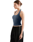 Buttery Soft Halter Tank Top-Clothing-SUUKSESS-SUUKSESS