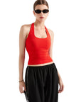 Buttery Soft Halter Tank Top-Clothing-SUUKSESS-SUUKSESS