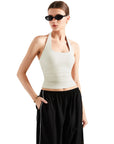 Buttery Soft Halter Tank Top-Clothing-SUUKSESS-SUUKSESS