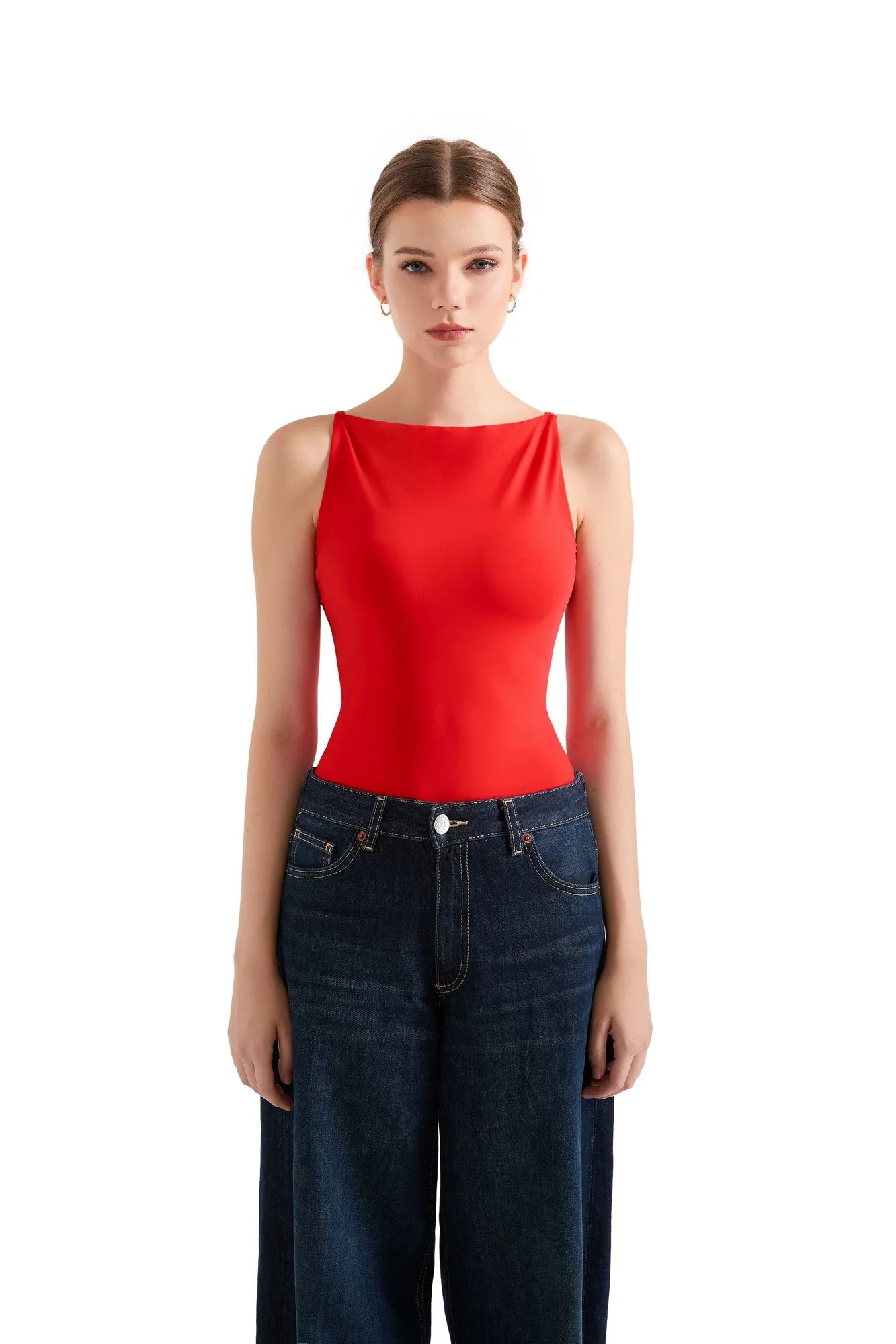 Buttery Soft Boat Neck Tank Top – SUUKSESS