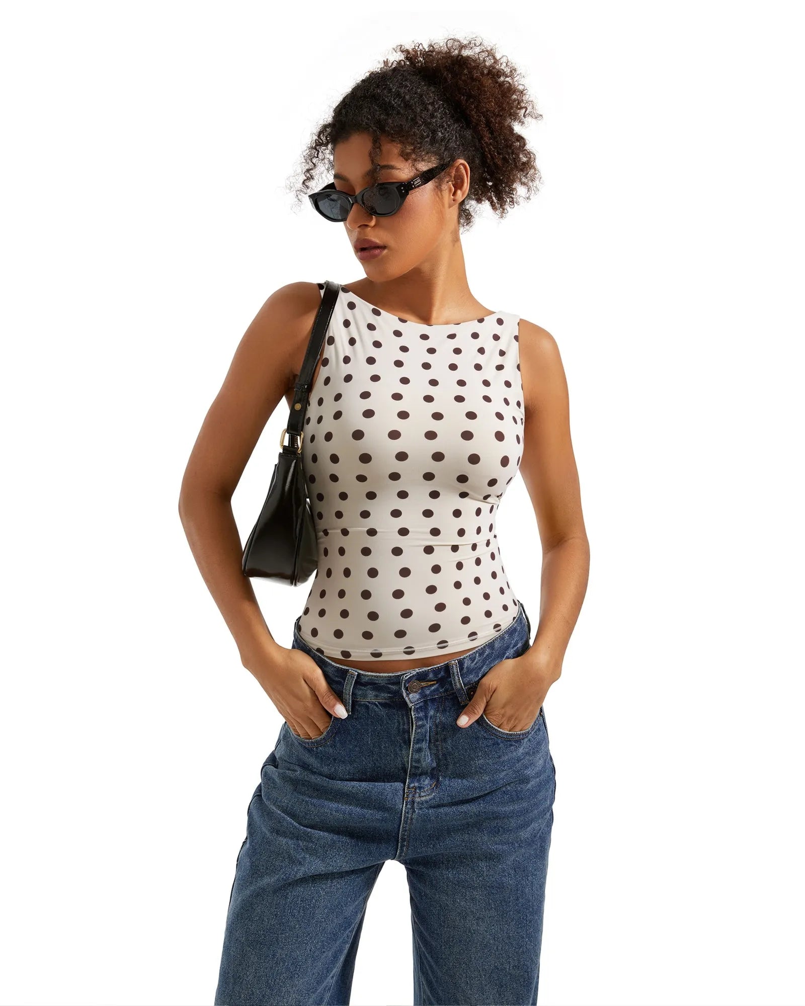 Buttery Soft Backless Boat Neck Tank Top