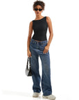 Buttery Soft Backless Boat Neck Tank Top