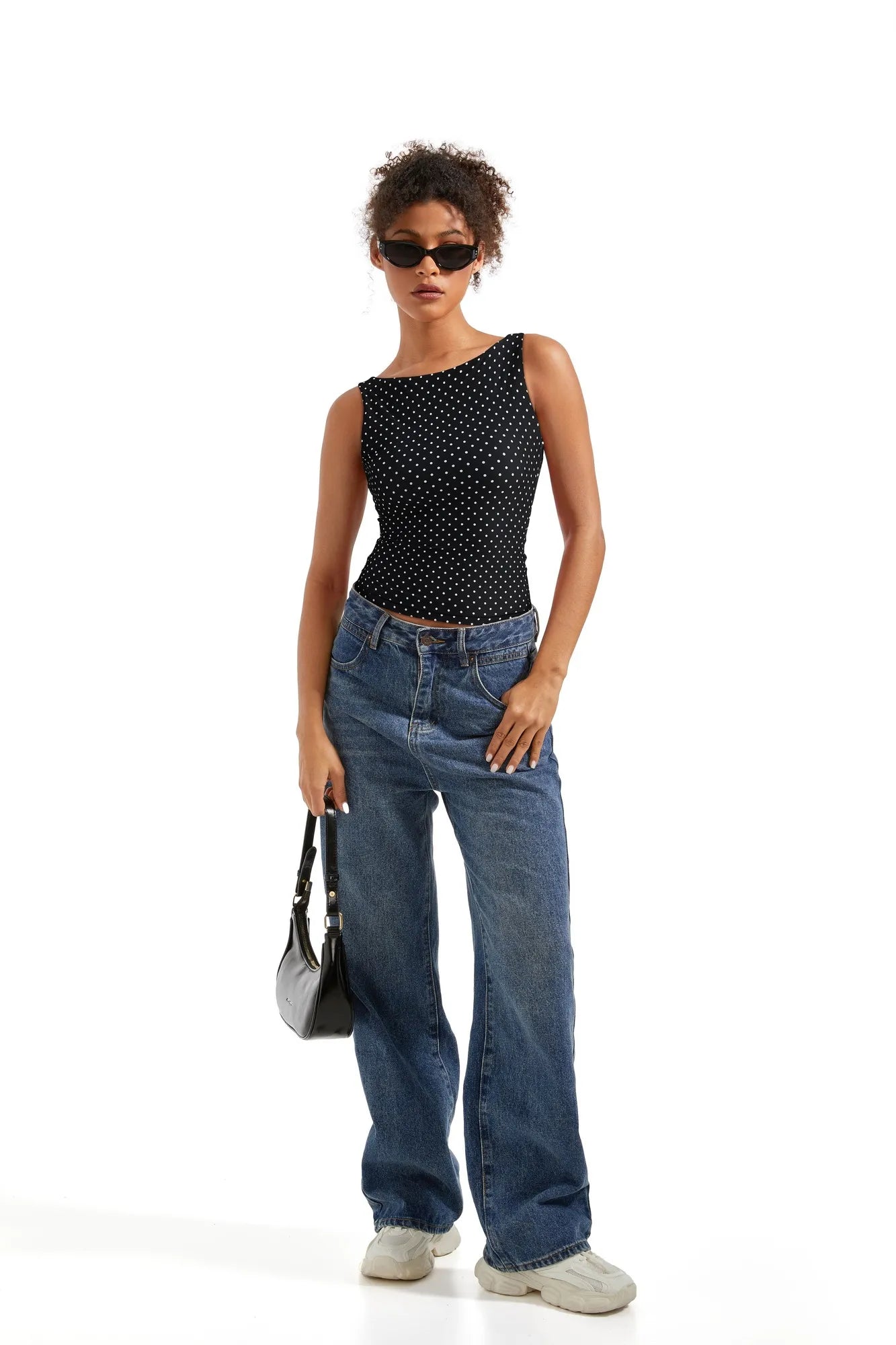 Buttery Soft Backless Boat Neck Tank Top
